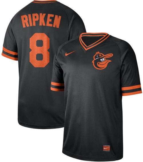 Nike Orioles #8 Cal Ripken Black Authentic Cooperstown Collection Stitched MLB Jersey Nike Orioles #8 Cal Ripken Black Authentic Cooperstown Collection Stitched MLB Jersey