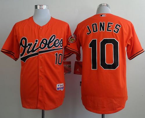 Orioles #10 Adam Jones Orange Cool Base Stitched MLB Jersey Orioles #10 Adam Jones Orange Cool Base Stitched MLB Jersey