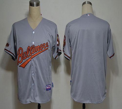 Orioles Blank Grey Cool Base Stitched MLB Jersey Orioles Blank Grey Cool Base Stitched MLB Jersey