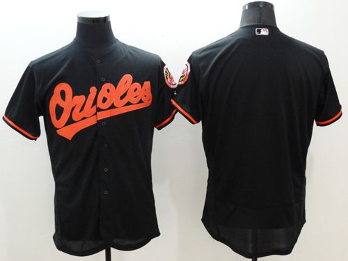 Orioles Blank Black Flexbase Authentic Collection Stitched MLB Jersey Orioles Blank Black Flexbase Authentic Collection Stitched MLB Jersey