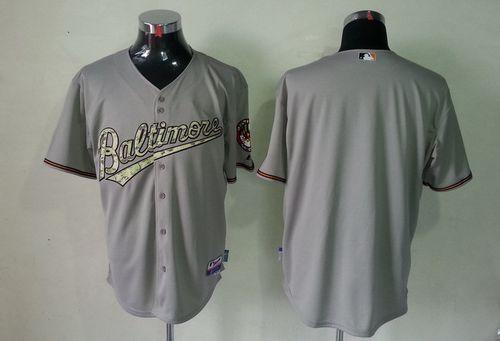 Orioles Blank Grey USMC Cool Base Stitched MLB Jersey Orioles Blank Grey USMC Cool Base Stitched MLB Jersey