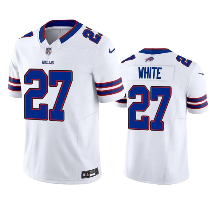 Men's Buffalo Bills #27 Tre'Davious White White 2023 F.U.S.E. Vapor Untouchable Limited Stitched Jersey Men's Buffalo Bills #27 Tre'Davious White White 2023 F.U.S.E. Vapor Untouchable Limited Stitched Jersey