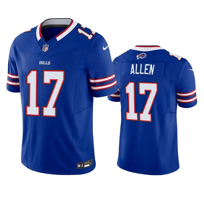 Men's Buffalo Bills #17 Josh Allen Blue 2023 F.U.S.E. Vapor Untouchable Limited Stitched Jersey Men's Buffalo Bills #17 Josh Allen Blue 2023 F.U.S.E. Vapor Untouchable Limited Stitched Jersey