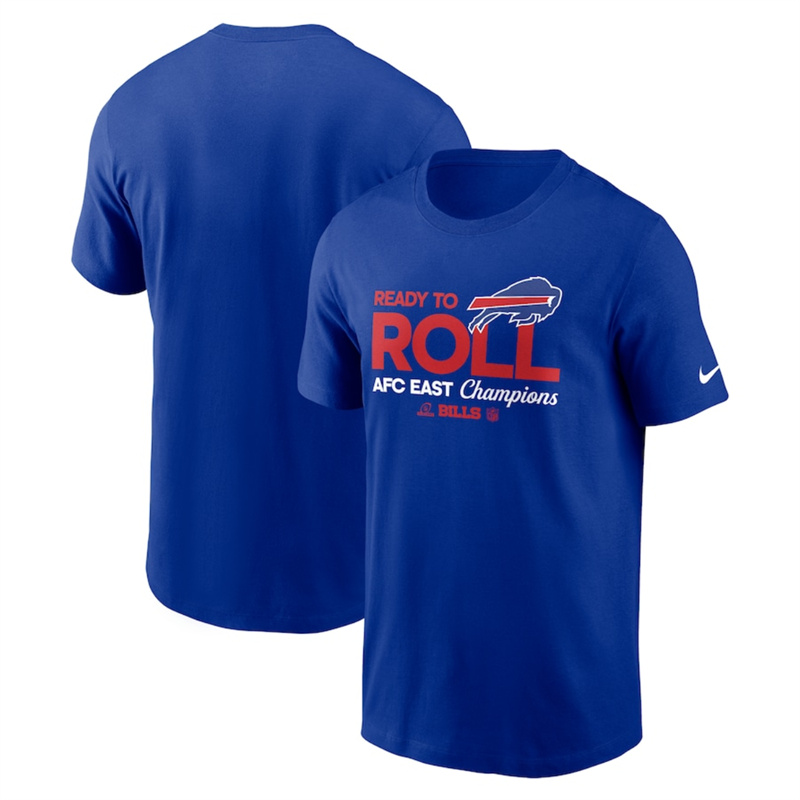 Men's Buffalo Bills Royal 2024 AFC East Champions Locker Room Trophy Collection T-Shirt Men's Buffalo Bills Royal 2024 AFC East Champions Locker Room Trophy Collection T-Shirt