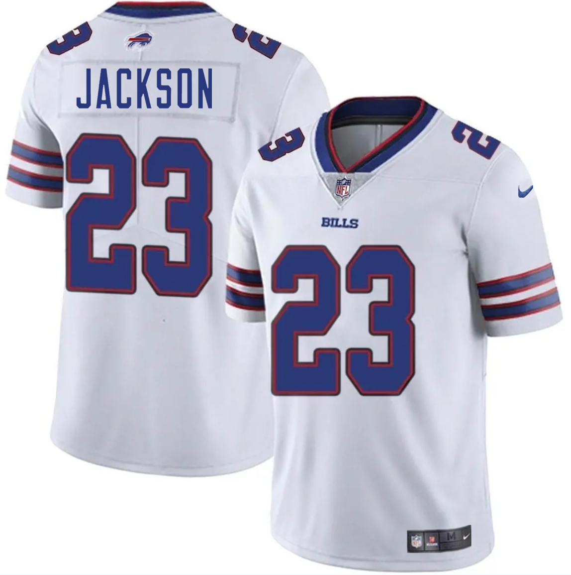 Men's Buffalo Bills #23 Dane Jackson White 2025 Vapor Untouchable Limited Stitched Football Jersey Men's Buffalo Bills #23 Dane Jackson White 2025 Vapor Untouchable Limited Stitched Football Jersey