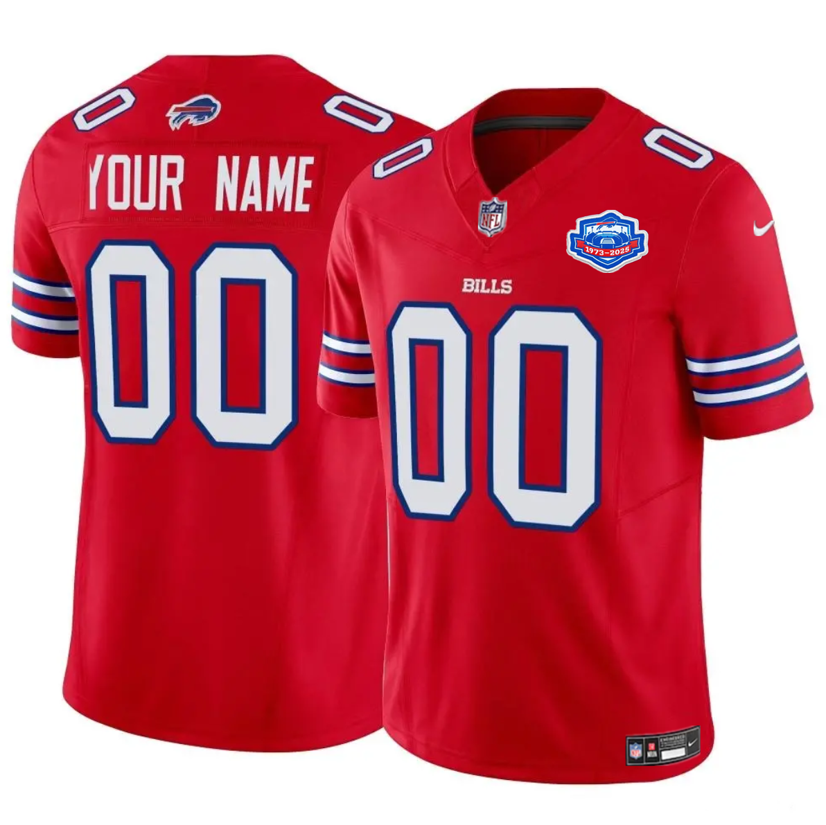 Men's Buffalo Bills Active Player Custom Red 2025 F.U.S.E. With Farewell Patch Vapor Untouchable Limited Stitched Football Jersey Men's Buffalo Bills Active Player Custom Red 2025 F.U.S.E. With Farewell Patch Vapor Untouchable Limited Stitched Football Jersey