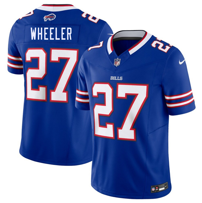 Men's Buffalo Bills #27 Ian Wheeler Blue 2026 F.U.S.E. Vapor Untouchable Limited Stitched Football Jersey