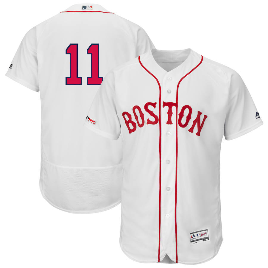 Boston Red Sox #11 Rafael Devers Majestic Alternate Authentic Collection Flex Base Player Jersey White Boston Red Sox #11 Rafael Devers Majestic Alternate Authentic Collection Flex Base Player Jersey White