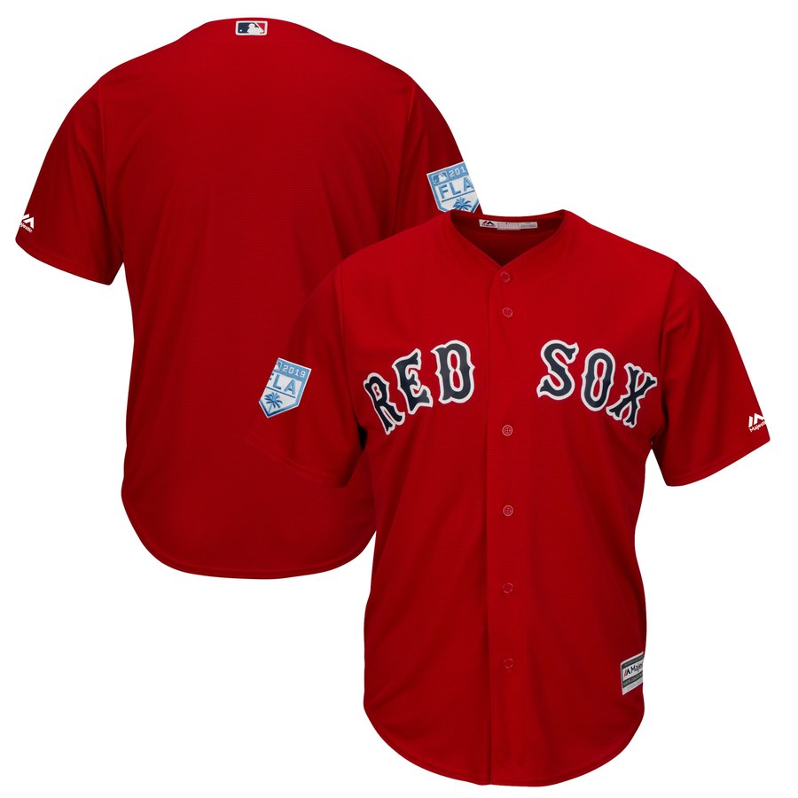 Red Sox Blank Red 2019 Spring Training Cool Base Stitched MLB Jersey Red Sox Blank Red 2019 Spring Training Cool Base Stitched MLB Jersey