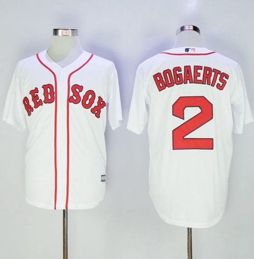 Red Sox #2 Xander Bogaerts White New Cool Base Stitched MLB Jersey Red Sox #2 Xander Bogaerts White New Cool Base Stitched MLB Jersey