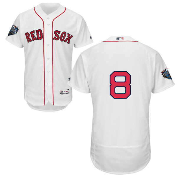 Red Sox #8 Carl Yastrzemski White Flexbase Authentic Collection 2018 World Series Stitched MLB Jersey Red Sox #8 Carl Yastrzemski White Flexbase Authentic Collection 2018 World Series Stitched MLB Jersey