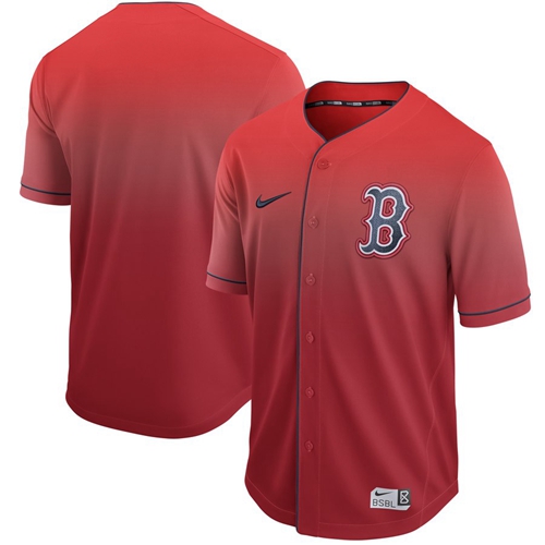 Nike Red Sox Blank Red Fade Authentic Stitched MLB Jersey Nike Red Sox Blank Red Fade Authentic Stitched MLB Jersey