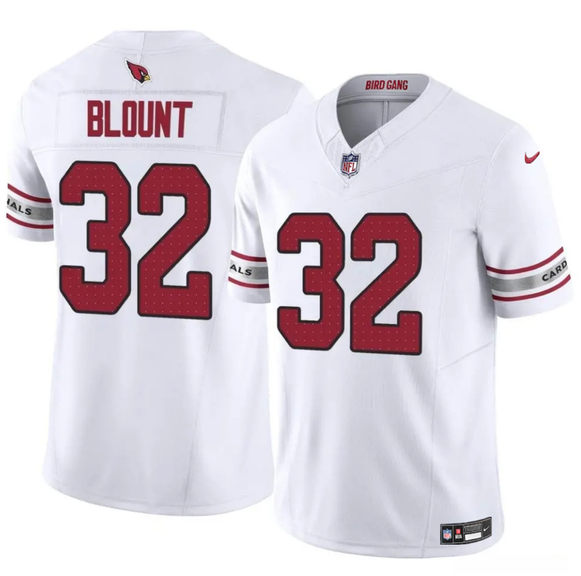 Men's Arizona Cardinals #32 Joey Blount White 2025 F.U.S.E. Vapor Untouchable Limited Stitched Jersey Men's Arizona Cardinals #32 Joey Blount White 2025 F.U.S.E. Vapor Untouchable Limited Stitched Jersey