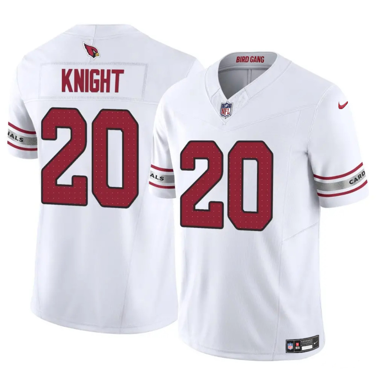 Men's Arizona Cardinals Custom White 2025 F.U.S.E. Vapor Untouchable Limited Stitched Jersey