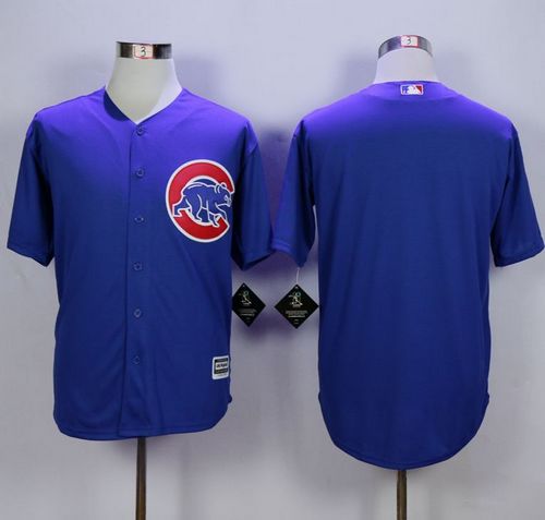 Cubs Blank Blue New Cool Base Stitched MLB Jersey Cubs Blank Blue New Cool Base Stitched MLB Jersey
