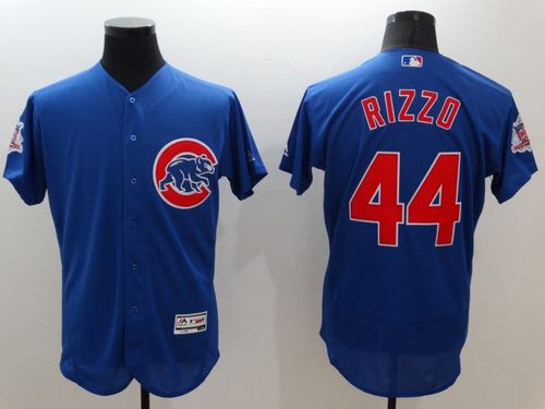 Cubs #44 Anthony Rizzo Blue Flexbase Authentic Collection Stitched MLB Jersey Cubs #44 Anthony Rizzo Blue Flexbase Authentic Collection Stitched MLB Jersey