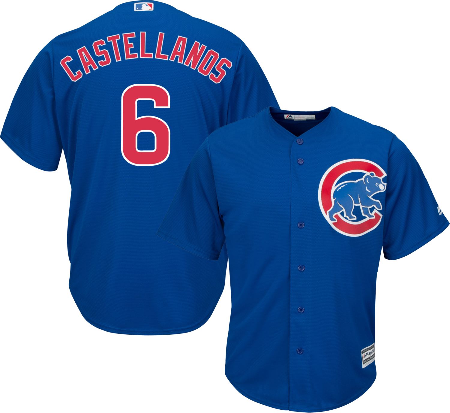 Cubs #6 Nicholas Castellanos Blue New Cool Base Stitched MLB Jersey Cubs #6 Nicholas Castellanos Blue New Cool Base Stitched MLB Jersey