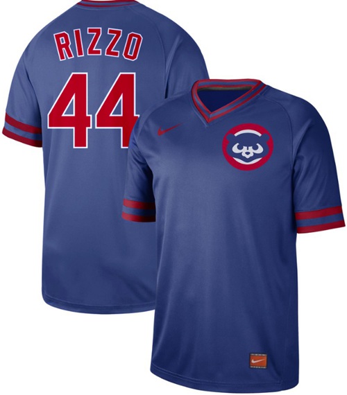 Nike Cubs #44 Anthony Rizzo Royal Authentic Cooperstown Collection Stitched MLB Jersey Nike Cubs #44 Anthony Rizzo Royal Authentic Cooperstown Collection Stitched MLB Jersey