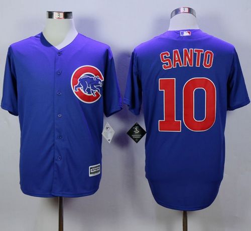 Cubs #10 Ron Santo Blue New Cool Base Stitched MLB Jersey Cubs #10 Ron Santo Blue New Cool Base Stitched MLB Jersey