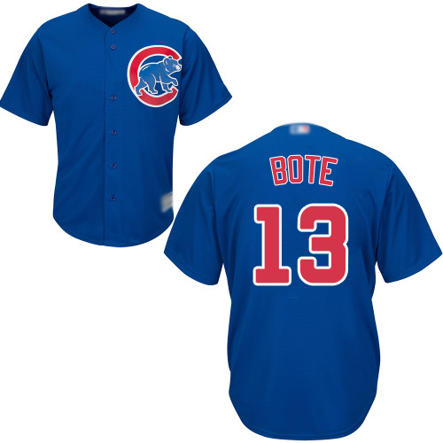 Cubs #13 David Bote Blue New Cool Base Stitched MLB Jersey Cubs #13 David Bote Blue New Cool Base Stitched MLB Jersey