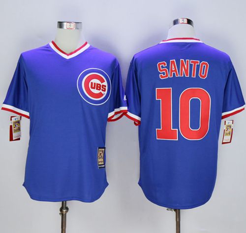 Cubs #10 Ron Santo Blue Cooperstown Stitched MLB Jersey Cubs #10 Ron Santo Blue Cooperstown Stitched MLB Jersey
