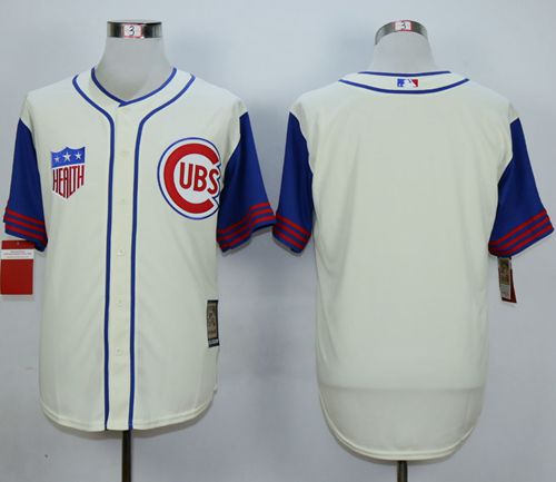 Cubs Blank Cream 1942 Turn Back The Clock Stitched MLB Jersey Cubs Blank Cream 1942 Turn Back The Clock Stitched MLB Jersey