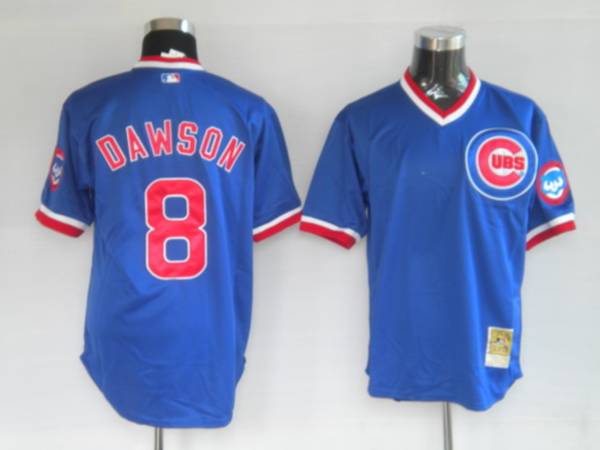 Mitchell and Ness 1987 Cubs #8 Andre Dawson Stitched Blue Throwback MLB Jersey Mitchell and Ness 1987 Cubs #8 Andre Dawson Stitched Blue Throwback MLB Jersey