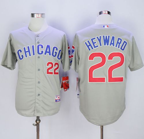 Cubs #22 Jason Heyward Grey Road Cool Base Stitched MLB Jersey Cubs #22 Jason Heyward Grey Road Cool Base Stitched MLB Jersey