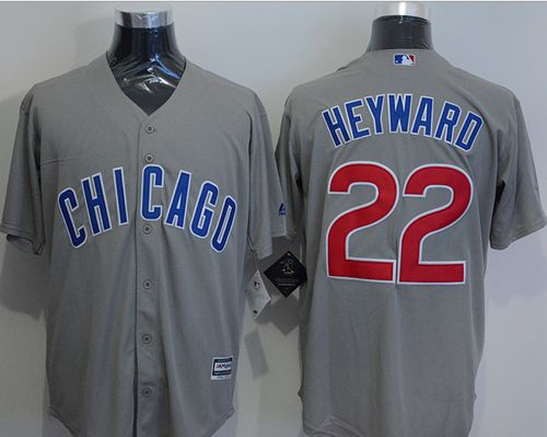 Cubs #22 Jason Heyward Grey New Cool Base Stitched MLB Jersey Cubs #22 Jason Heyward Grey New Cool Base Stitched MLB Jersey