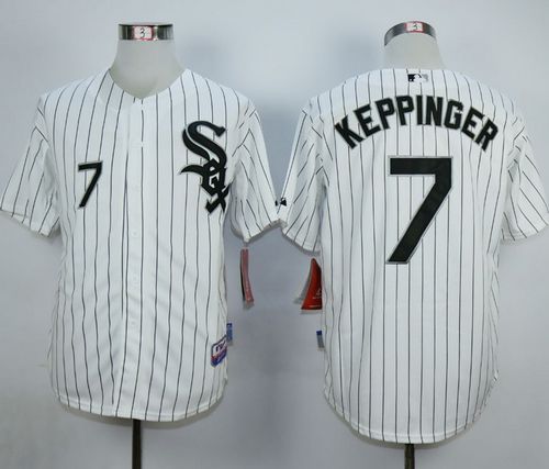 White Sox #7 Jeff Keppinger White Cool Base Stitched MLB Jersey White Sox #7 Jeff Keppinger White Cool Base Stitched MLB Jersey