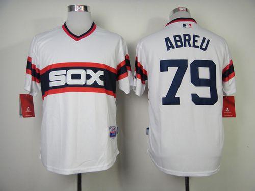 White Sox #79 Jose Abreu White Alternate Home Cool Base Stitched MLB Jersey White Sox #79 Jose Abreu White Alternate Home Cool Base Stitched MLB Jersey