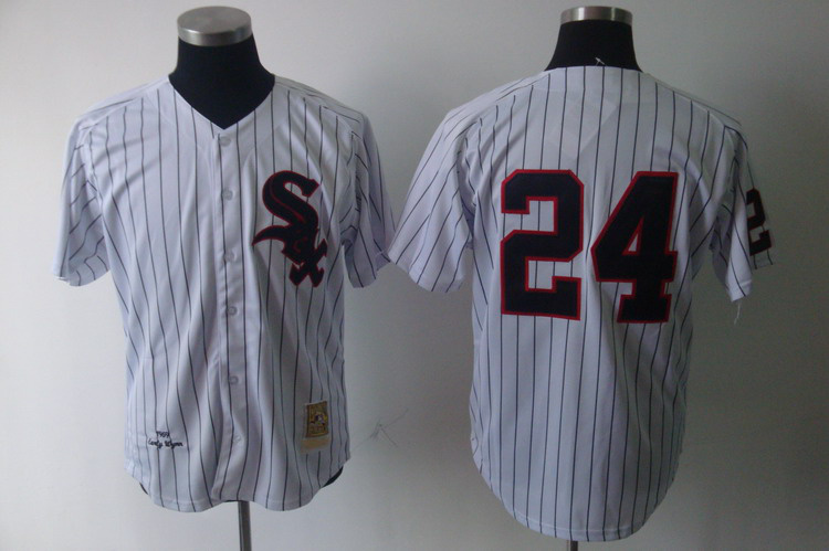 Mitchell and Ness Chicago White Sox #24 Early Wynn White Throwback Stitched MLB Jersey Mitchell and Ness Chicago White Sox #24 Early Wynn White Throwback Stitched MLB Jersey