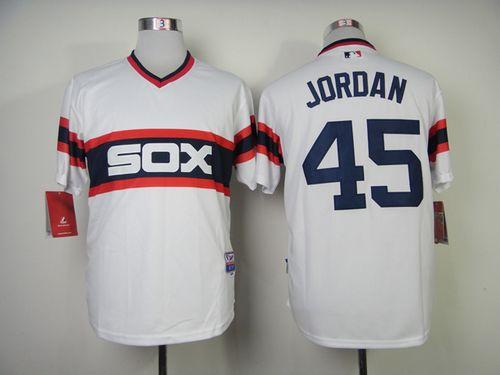 White Sox #45 Michael Jordan White Alternate Home Cool Base Stitched MLB Jersey White Sox #45 Michael Jordan White Alternate Home Cool Base Stitched MLB Jersey