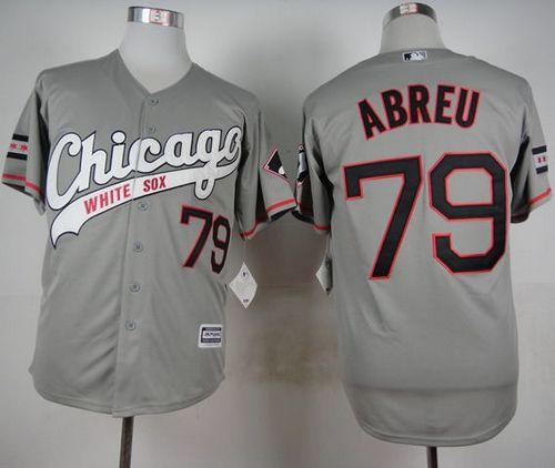 White Sox #79 Jose Abreu Grey New Cool Base Stitched MLB Jersey White Sox #79 Jose Abreu Grey New Cool Base Stitched MLB Jersey