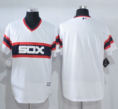 White Sox Blank White New Cool Base Alternate Home Stitched MLB Jersey White Sox Blank White New Cool Base Alternate Home Stitched MLB Jersey
