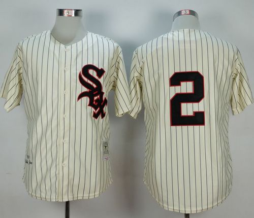 Mitchell And Ness 1959 White Sox #2 Nellie Fox Cream Stitched MLB Jersey Mitchell And Ness 1959 White Sox #2 Nellie Fox Cream Stitched MLB Jersey