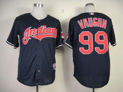 Indians #99 Ricky vaughn Navy Blue Cool Base Stitched MLB Jersey Indians #99 Ricky vaughn Navy Blue Cool Base Stitched MLB Jersey