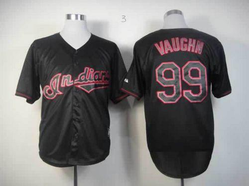 Indians #99 Ricky Vaughn Black Fashion Stitched MLB Jersey Indians #99 Ricky Vaughn Black Fashion Stitched MLB Jersey