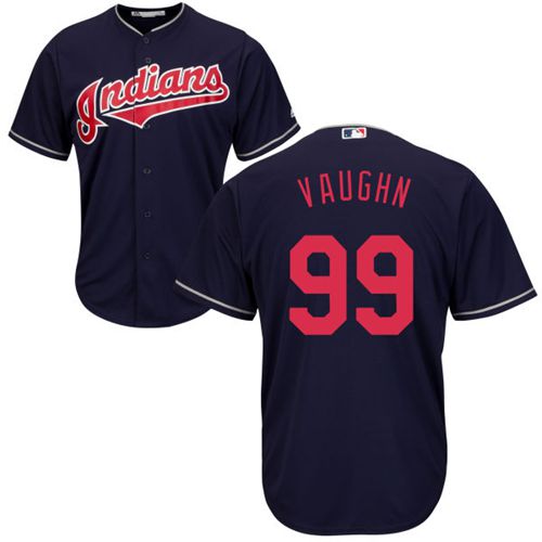 Indians #99 Ricky Vaughn Navy Blue New Cool Base Stitched MLB Jersey Indians #99 Ricky Vaughn Navy Blue New Cool Base Stitched MLB Jersey
