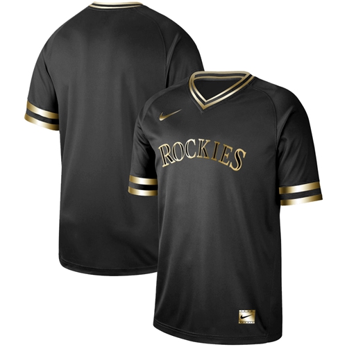 Nike Rockies Blank Black Gold Authentic Stitched MLB Jersey Nike Rockies Blank Black Gold Authentic Stitched MLB Jersey