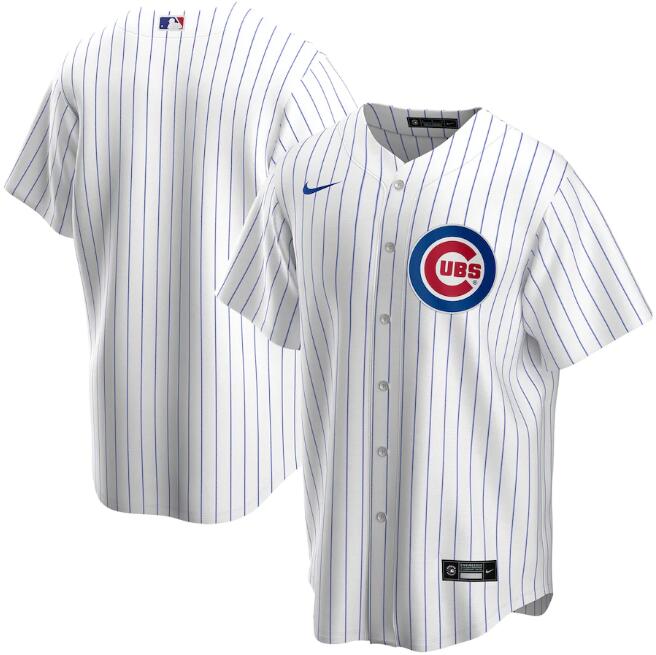 Men's Chicago Cubs Blank White MLB Cool Base Stitched Jersey Men's Chicago Cubs Blank White MLB Cool Base Stitched Jersey