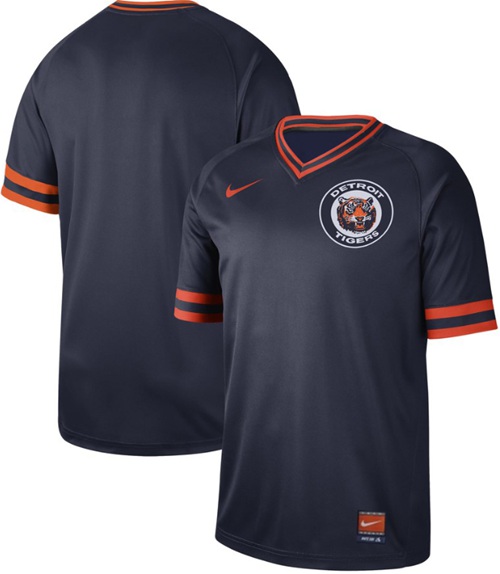 Nike Tigers Blank Navy Authentic Cooperstown Collection Stitched MLB Jersey Nike Tigers Blank Navy Authentic Cooperstown Collection Stitched MLB Jersey