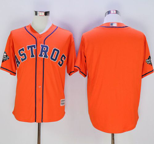 Astros Blank Orange New Cool Base 2019 World Series Bound Stitched MLB Jersey Astros Blank Orange New Cool Base 2019 World Series Bound Stitched MLB Jersey