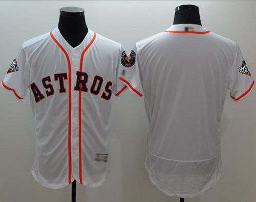 Astros Blank White Flexbase Authentic Collection 2019 World Series Bound Stitched MLB Jersey Astros Blank White Flexbase Authentic Collection 2019 World Series Bound Stitched MLB Jersey