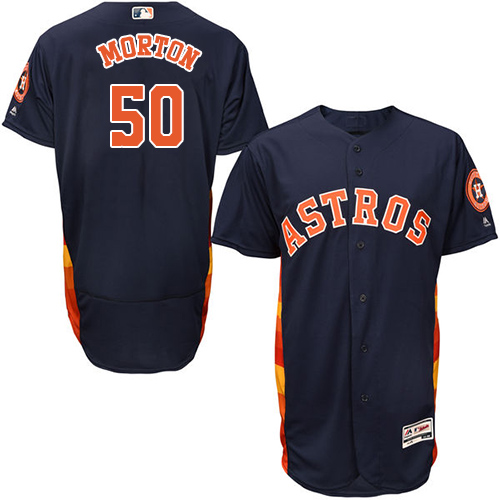Astros #50 Charlie Morton Navy Blue Flexbase Authentic Collection Stitched MLB Jersey Astros #50 Charlie Morton Navy Blue Flexbase Authentic Collection Stitched MLB Jersey