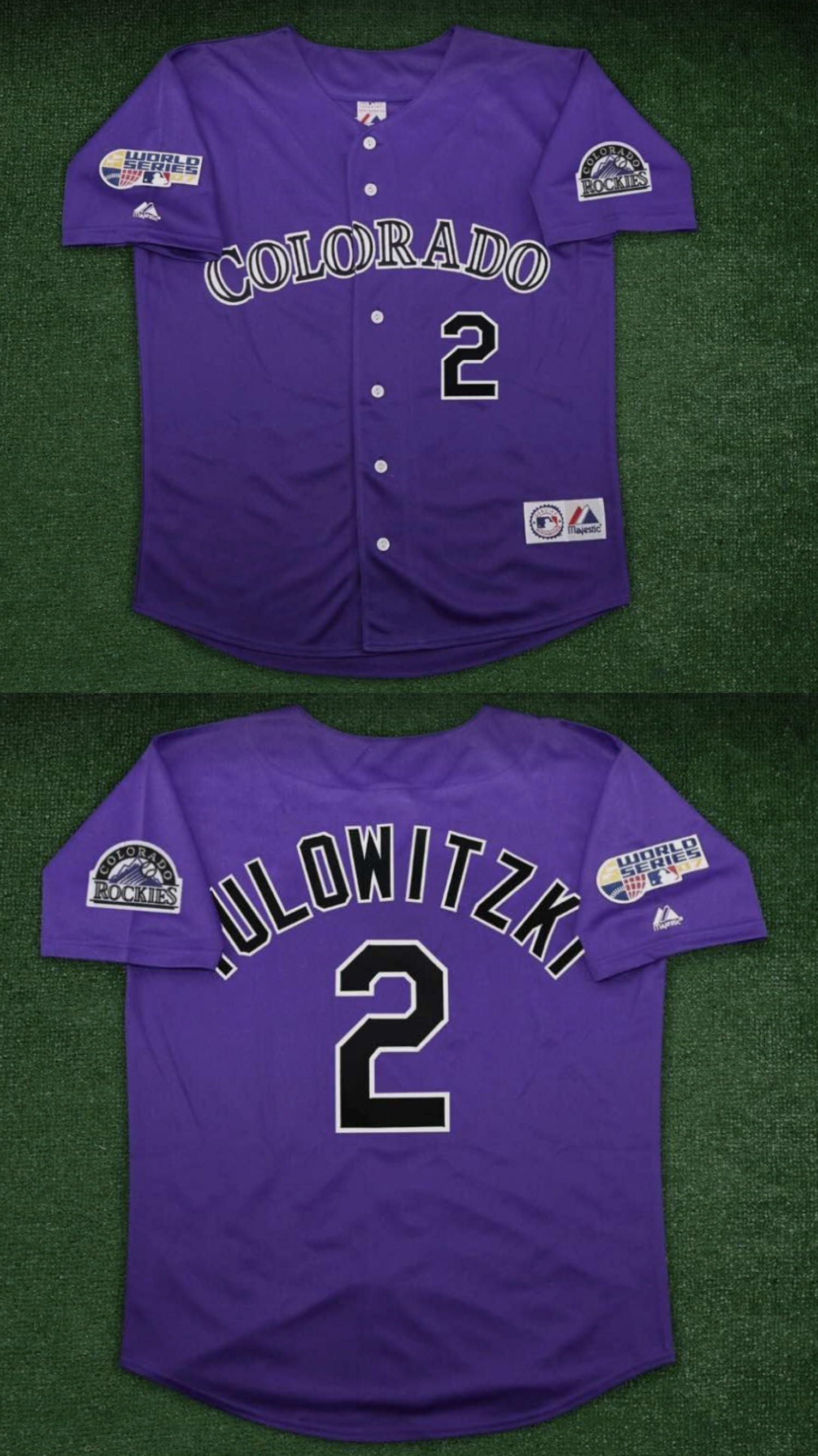 Men's Colorado Rockies #2 Troy Tulowitzki Purple Limited Stitched Baseball Jersey Men's Colorado Rockies #2 Troy Tulowitzki Purple Limited Stitched Baseball Jersey