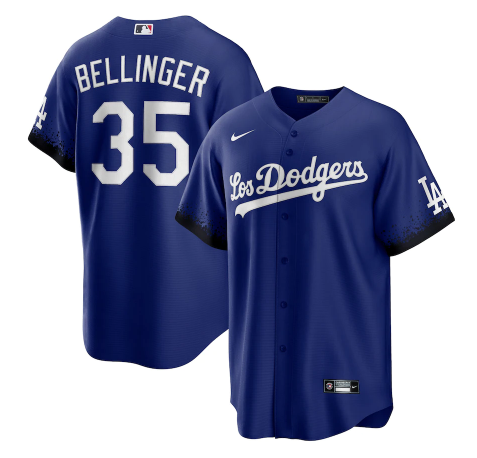 Men's Los Angeles Dodgers #35 Cody Bellinger 2021 Royal City Connect Cool Base Stitched Baseball Jersey Men's Los Angeles Dodgers #35 Cody Bellinger 2021 Royal City Connect Cool Base Stitched Baseball Jersey