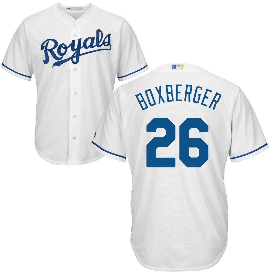 Royals #26 Brad Boxberger White Cool Base Stitched MLB Jersey Royals #26 Brad Boxberger White Cool Base Stitched MLB Jersey