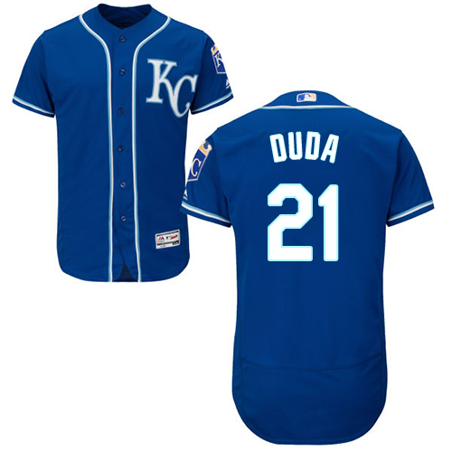 Royals #21 Lucas Duda Royal Blue Flexbase Authentic Collection Stitched MLB Jersey Royals #21 Lucas Duda Royal Blue Flexbase Authentic Collection Stitched MLB Jersey