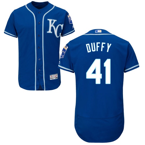 Royals #41 Danny Duffy Royal Blue Flexbase Authentic Collection Stitched MLB Jersey Royals #41 Danny Duffy Royal Blue Flexbase Authentic Collection Stitched MLB Jersey